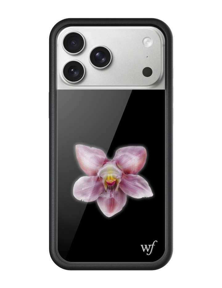 Image of Wildflower Cases - iPhone 17 Pro Max Compatible - Orchid | Black