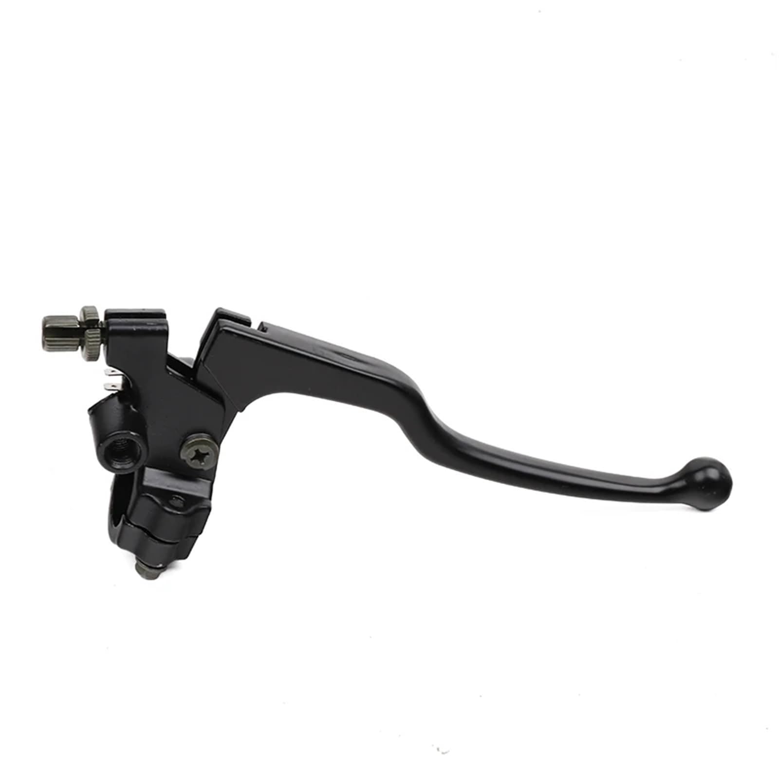 BAYSGCQ Motorbike Brake Levers 22mm 7/8-inch Motorcycle Brake Clutch Right Left Levers Lever Alloy Fit for Honda CG125 for Pit Bike ATV(Black Right)