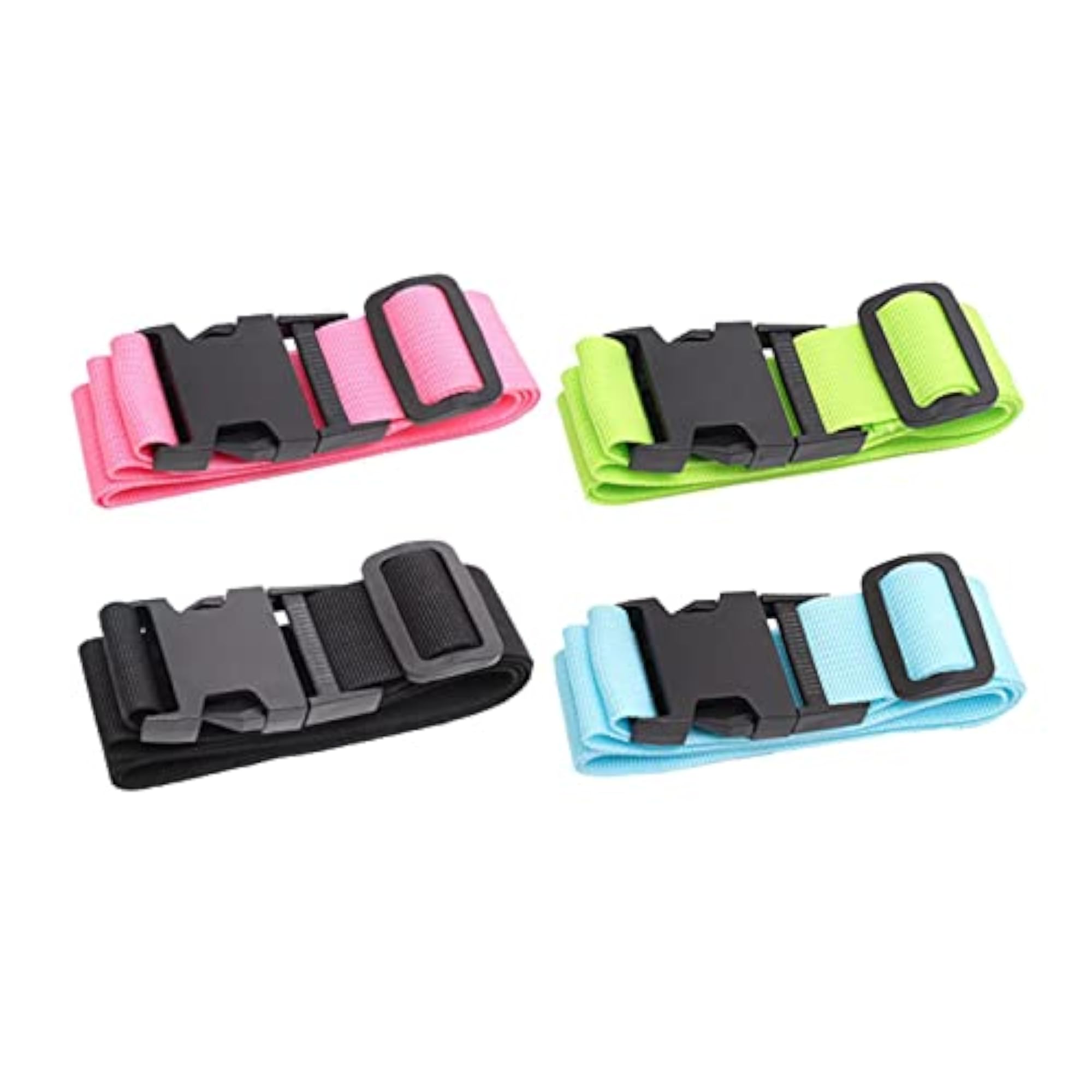 Adjustable Suitcase Tie Down Belt, Black