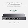 TP-Link TL-SG2008 V3 8 Port Gigabit Smart Managed Switch Omada SDN Integrated IPv6 Static Routing L2/L3/L4 QoS, IGMP & Link Aggregation Powered By PoE