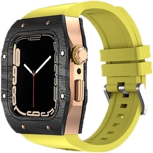 Cadre en métal Apple Watch 45 mm pour éviter les rayures lunette en titane