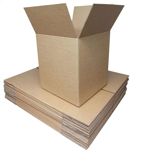 5x Extra Large Mailing Packing Double Wall Cardboard Boxes 24" x 24" x 24" Cube (610mm x 610mm x 610mm) Ideal for Storage, Mailing, Shipping, Postage, Packaging - Double Walled - 5 Pack