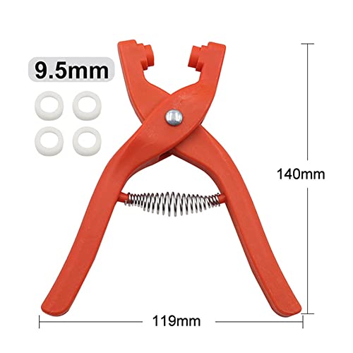 JTMM 100 Sets Snap Fasteners Kit Tool,Silver 9.5mm Metal Snap Buttons Rings with Fastener Pliers Press Tool Kit Snap Button for Sewing and Crafting DIY