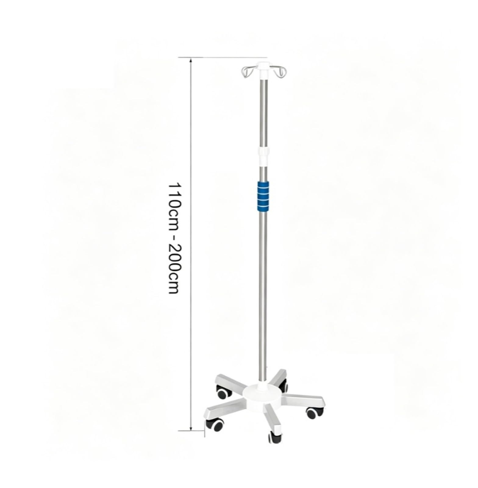 Portasueros rodante con ruedas Portasueros portátil versátil portabotellas | Soporte for bolsa de altura ajustable, for hospitales, residencias de ancianos