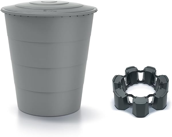 Kreher Barril de Lluvia XXL 510L