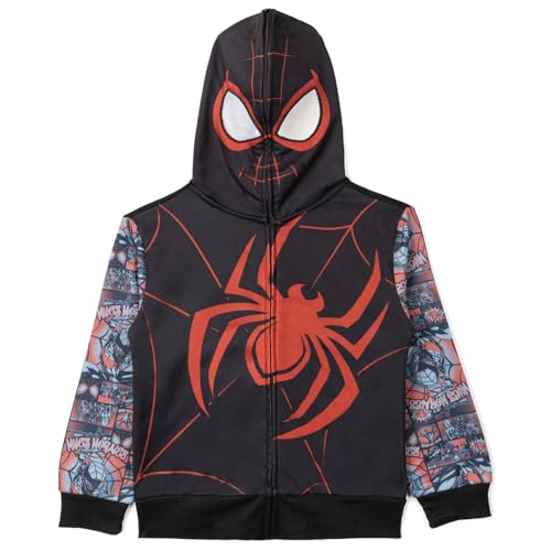 Image of Marvel Boys' Cosplay Fleece Zip-Up Hoodie Little Kid to Big Kid