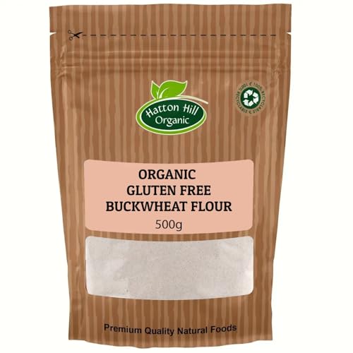 Organic Gluten Free Buckwheat Flour 500g by Hatton Hill Organic