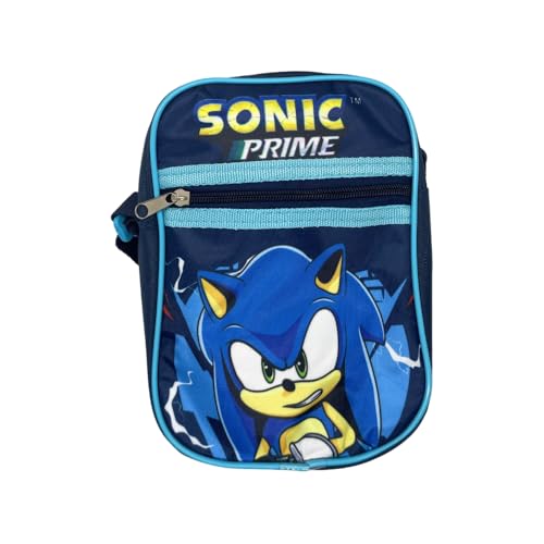 Borsello Bambino Marsupio Tracolla Ragazzo Spalla Regolabile Marsupio Viaggio Sportivo Tempo Libero Gadget per SONIC