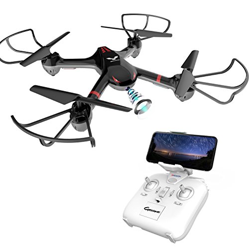 DROCON Drone for Beginners X708W Wi-Fi FPV Training Quadcopter with HD Camera Equipped with Headless Mode One Key Return Easy Operation