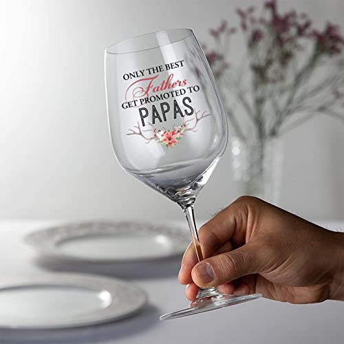 Verres à vin Papas lot de 2 verres de 325 ml avec coffret cadeau