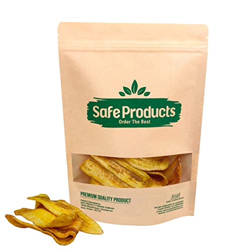 Image of Safe Products Kerala Homemade Sweet Long Banana Chips 200 gm /Ripened Long Banana Chips