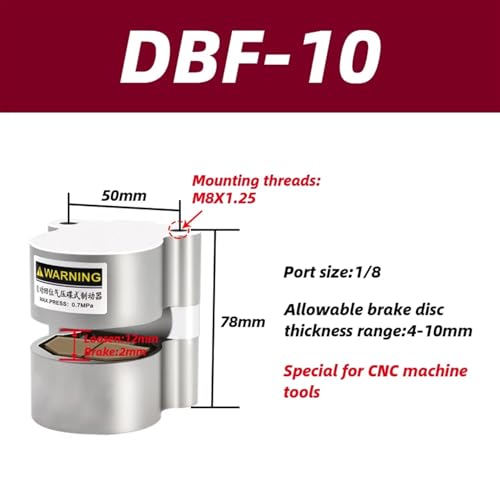 Cylindre de frein pneumatique DBF-10 résout les défauts d'arrêt - 3