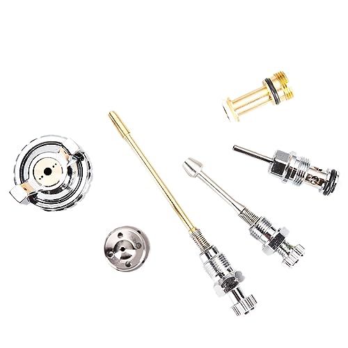 Image of High Performance W77-G HVLP Gravity Feed Spray Gun (Nozzle Size 3.0mm, Silver)