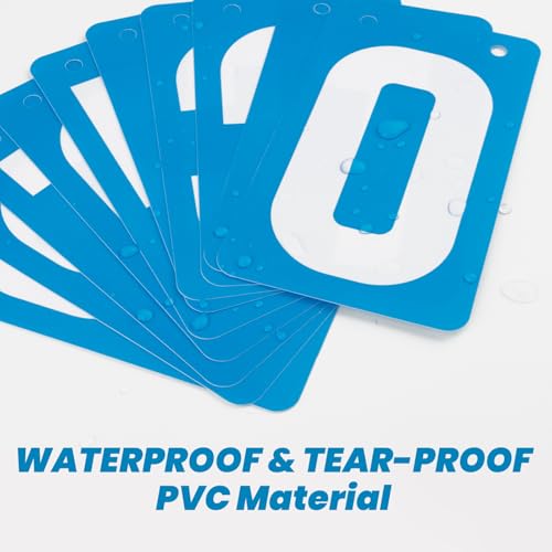 Cartas Numeradas GOGO, Set 0-9, PVC 3.1x5.5 in miniatura 2