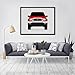Custom Car Posters Handmade Poster compatible with Toyota Tacoma (2001-2004) 1st GEN Facelift Print Wall Art Décor - 8x10 Satin Print (Unframed)