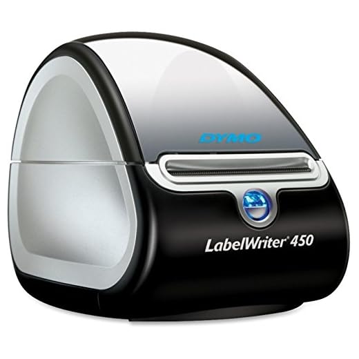 Dymo LabelWriter 450 Direct Thermal Printer - Monochrome - Label Print - 51 lpm Mono - USB