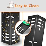 GOKOTASA Grill Heat Plate Replacement for Dyna-Glo DGH485CRP,DGH474CRP, Heat Plates for Dyna-Glo 4 Burner Grill, Porcelain Steel Heat Plate, 5 Pack - Image 6