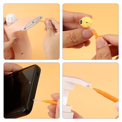 Image of 30pcs Shower Head Cleaner Tools, Shower Head Cleaning Brushes Multi-Size Shower Head Cleaner Picks Anti-Clogging Cleaning Brush for Bathroom Small Hole Gap Nozzle Window Slot