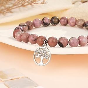 UNGENT THEM Tree of Life Bracelet for Women Gifts for Grandma Nana Mother in Law Mom Gigi Mimi Aunt Sister in Law Teacher Birthday Christmas Wedding Mothers Day Gifts