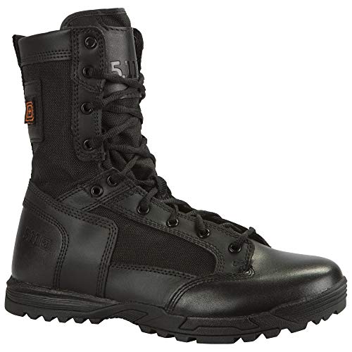 5.11 Tactical Skyweight Side Zip Boots, OrthoLite Insole, 100% Full Grain Leather, Style 12318