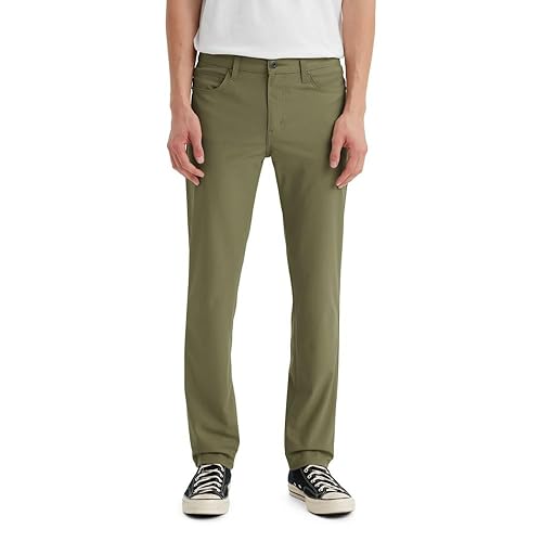 Levi's Men's 511 Slim Tech Pants - 33W x 30L - (New) Olive Day