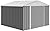Zstar 10 x 8 FT Metal Outdoor Storage Shed, Waterproof Garden Steel with Updated Frame Structure & Lockable Double Door, Metal Sheds Outdoor Storage for Backyard, Garden, Patio, Grey