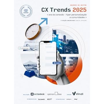 Capa do livro CX Trends 2025 - Anuário do Gestor