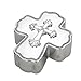 Reed & Barton Silver Plated Abbey Cross Music Box