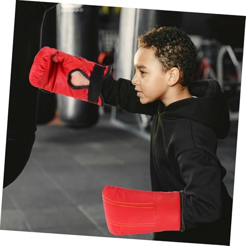 Guantes de boxeo resistentes con diseño cómodo y transpirable para sparring 4