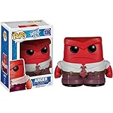 Funko Anger: Inside Out x POP! Figura de vinilo Disney y 1 POP! Compatible con PET protector gráfico [#136 / 04874 - B]