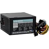 Fonte Gamer ATX 500W VX-500 Preto Aerocool