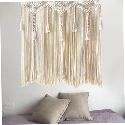 Cortinas de macramé tejidas a mano para transformar tus puertas y ventanas 3