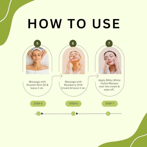 Image of Aroma treasures Skin whightening & brightening facial kit - for Dry skin