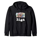 Riga Shirt T-shirt Lettonie Sweat à Capuche