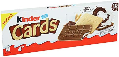 Kinder Cards, 2x128gr (2x5 pcs)