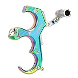 LWANO Thumb Bow Release - 3&4 Finger Adjustable Archery...