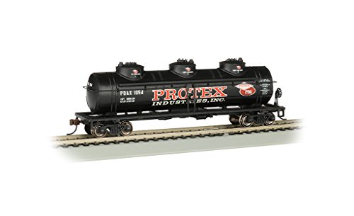 40' Three Dome Tank Car - Protex Industries - Ho Scale #TOP15