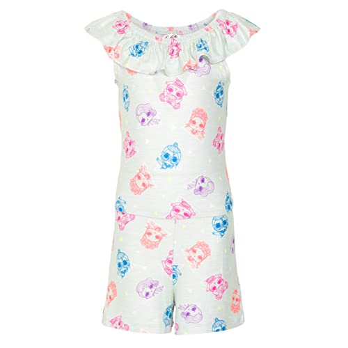 L.o.l. Surprise! Dawn Coconut Q.t. Surfer Babe Big Girls Skater Sequin Dress And Romper Grey/Purple 14-16 #TOP2