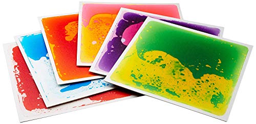 Liquid Floor Tile Six Pack 12" x 12" - by Playlearn (Mixed Color)