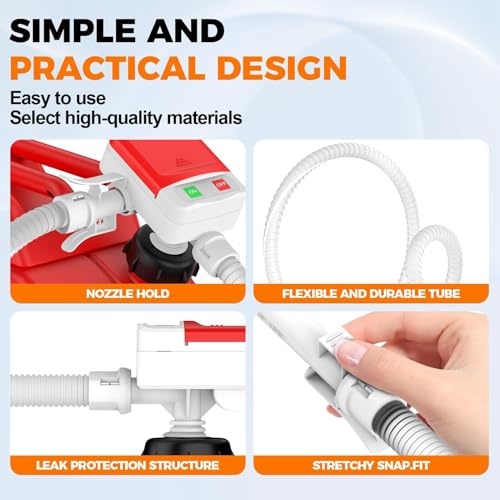 Kit de bomba de aceite con manguera extra larga y sensor 5