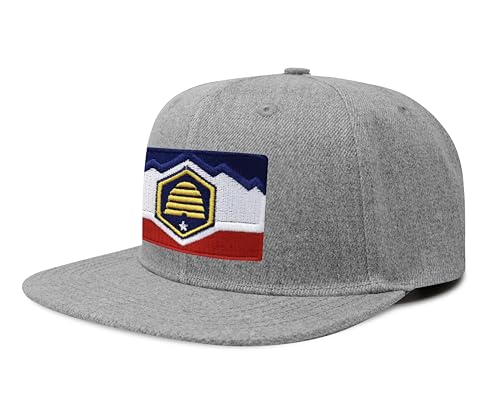 Image of International Tie State Hat for Men and Women, Adjustable Snapback Trucker Baseball Cap with Embroidered Patch