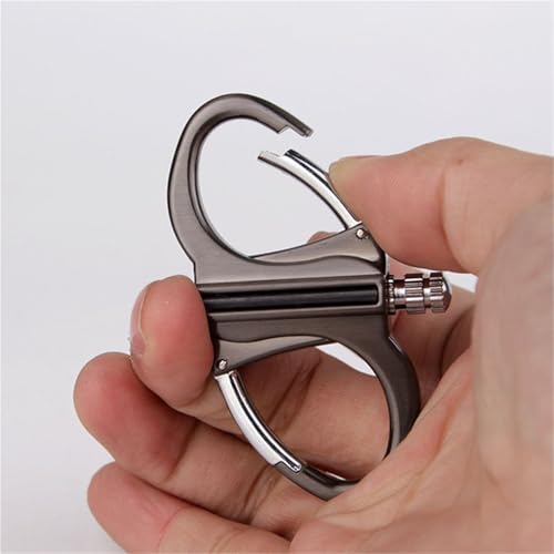 Encendedor con Llavero Impermeable para Exterior Negro miniatura 7