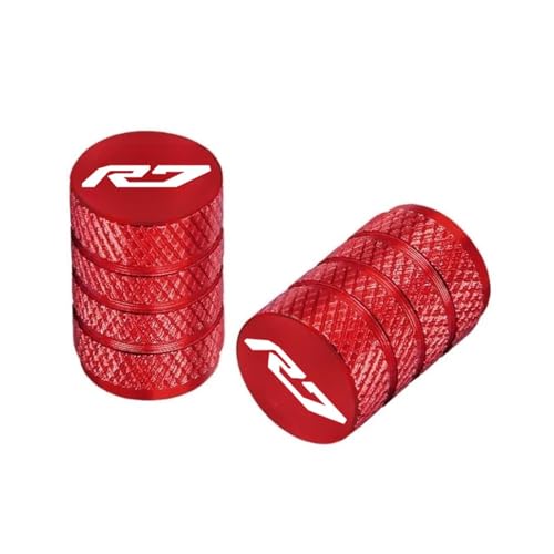 Cubiertas herméticas de válvula para Yamaha YZFR7 en acabado mecanizado