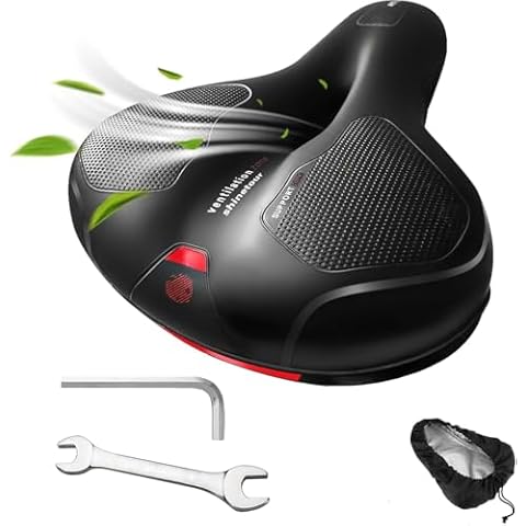Selle de Vélo Hmseng Gel Ergonomique Cover