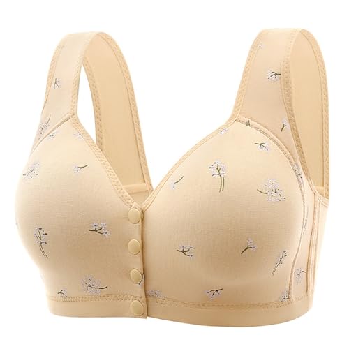 Soutien-gorge grand bonnet sans anneau acier à boucle latérale