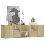 Grand espace de rangement : l'armoire avec compartiments et tiroirs offre un grand espace de rangement pour garder vos différents articles essentiels quotidiens bien organisés et facilement accessibles.