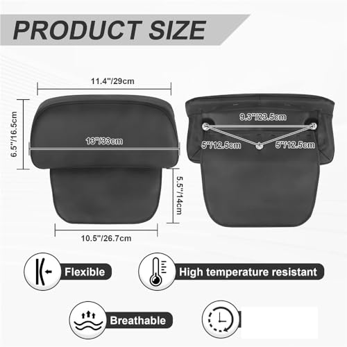 Dossier de coffre moto ergonomique et imperméable pour Electra Glide FLHT et Tri Glide - 3