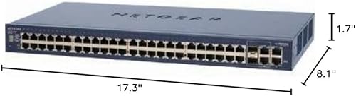 Miniatura 2 de NETGEAR 48 puertos apilables 10100 del interruptor elegante 4 puertos del gig 24 Poe