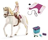 1. Schleich 42412 - Sofia & Blossom (Vollbewegliche Mädchen-Figur kann reiten, sitzen, stehen und greifen)