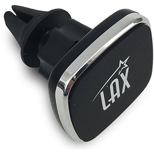 LAX Car Mount, Universal Magnetic Air Vent Mount with Secure Technology Holder for Smartphones, iPhone (Magnetic Air Vent Mount)